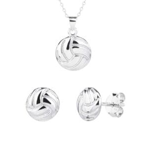 Silver water polo wedge set